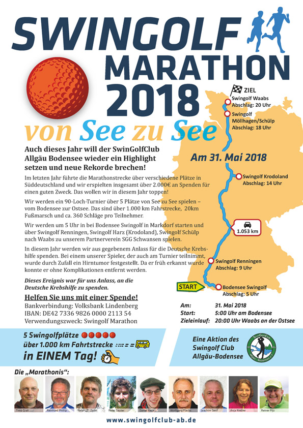 Swingolf Marathon 2018